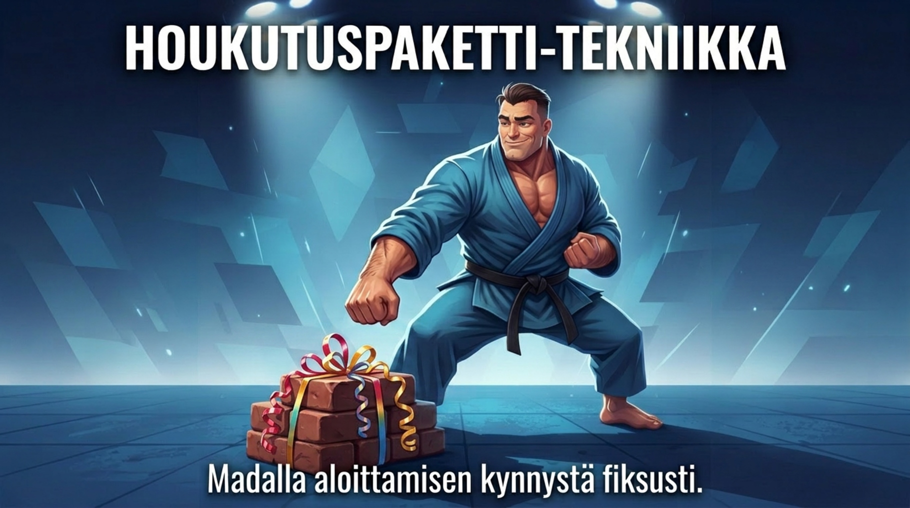 Houkutuspaketti – madalla aloittamisen kynnys fiksusti
