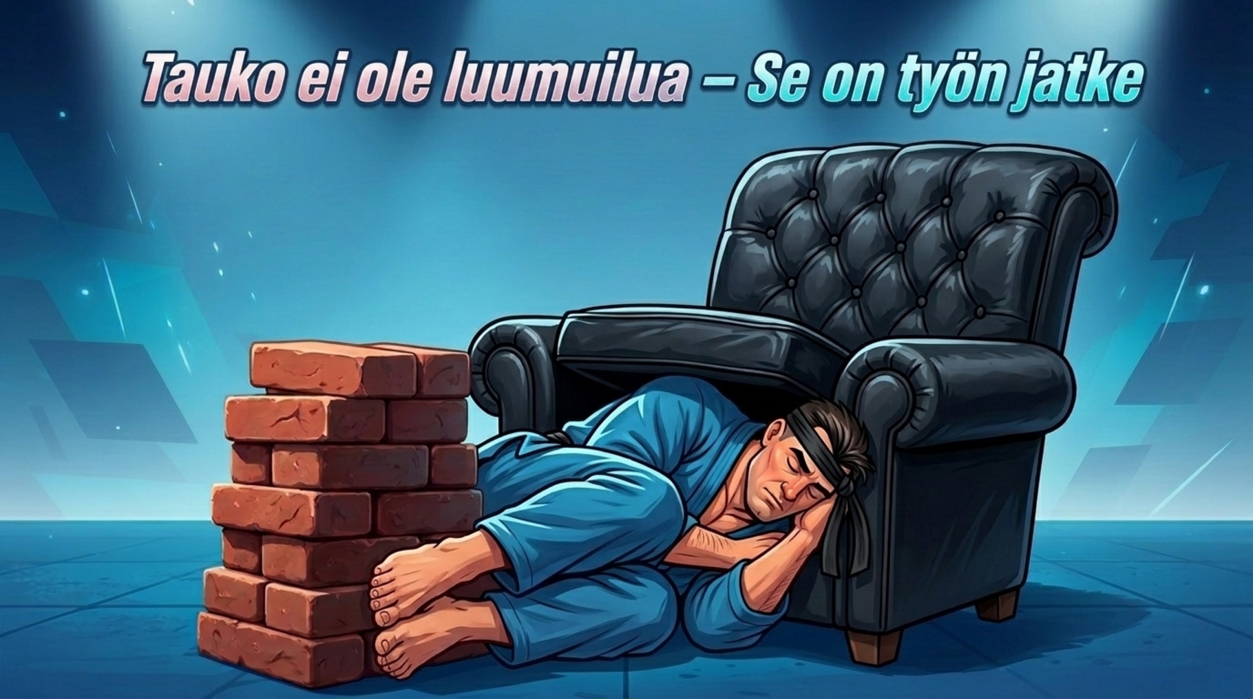 Tauko ei ole luumuilua – se on työn jatke